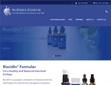 Tablet Screenshot of biocidin.com